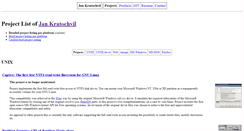 Desktop Screenshot of jankratochvil.net